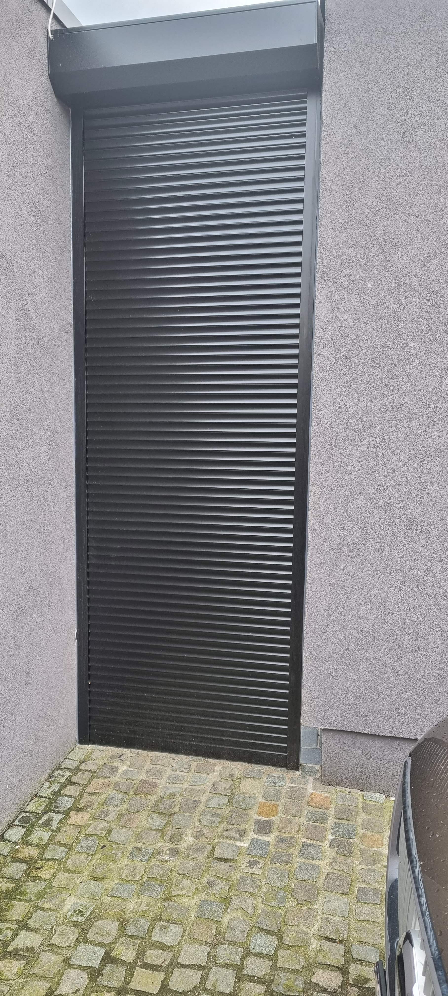 Voorzetrolluik voor gebruik als afsluiting naar de tuin ipv een deur. - review foto